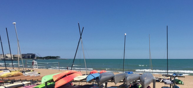 Evanston Dempster Beach